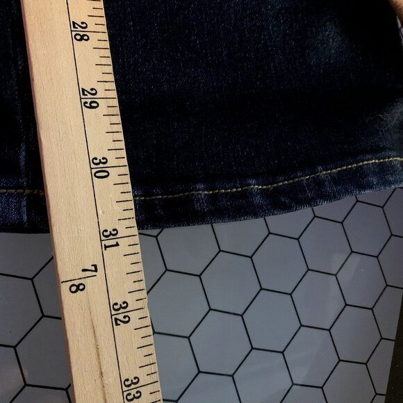 Gloria Vanderbilt Amanda Jeans Womens 8 Average Madison Dark Wash Magic Stretch - Picture 10 of 16